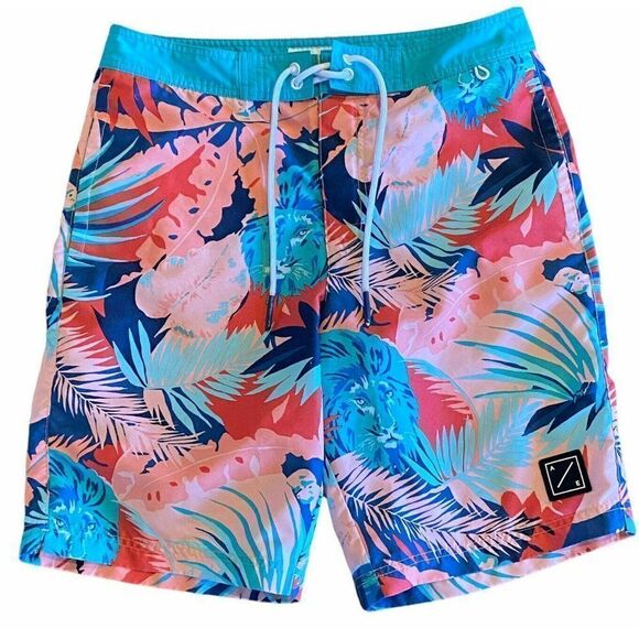 American‎ Eagle Board Shorts Size Small Colorful - Picture 1 of 4